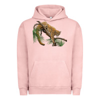 Pigment Salmon florida panther Urban Hoodie - BarkalooDesign