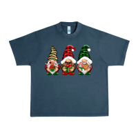 Midnight Navy Christmas gnomes Urban Heavy Tee - NancyCooperArtShop