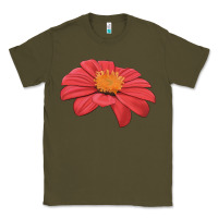 Army Green del sol sunflower Classic Tee - LillyAllenDesigns