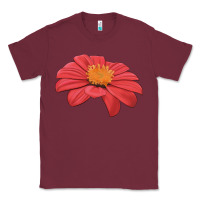 Burgundy del sol sunflower Classic Tee - LillyAllenDesigns