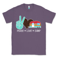Lavender Peace Love Camp Classic Tee - Bettercallsaul