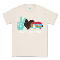 Natural Peace Love Camp Classic Tee - Bettercallsaul