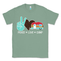 Sage Peace Love Camp Classic Tee - Bettercallsaul