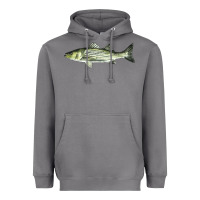 Storm Striped Bass Heavyweight Hoodie - LillyAllenDesigns