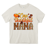 Cream one thankful mama Heavy Core Tee - MaliasSmallBusiness