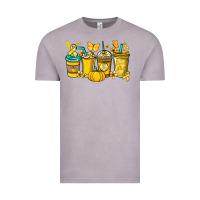 Vintage Zinc Childhood Cancer coffee cups yellow ribbon Vintage Tee - NancyCooperArtShop