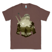 Chestnut the witcher geralt hero sword companion minima list illusion art Classic Tee - tuanDangUi