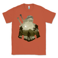 Copper the witcher geralt hero sword companion minima list illusion art Classic Tee - tuanDangUi