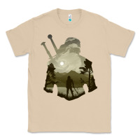 Mushroom the witcher geralt hero sword companion minima list illusion art Classic Tee - tuanDangUi
