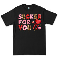 Lovethemed Typography With Heart Lollipop Premium Tee | Teevron