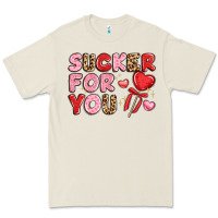 Bone lovethemed typography with heart lollipop Premium Tee - LillyAllenDesigns