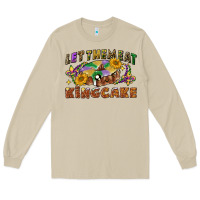Mushroom let them eat king cake Long Sleeve Tee - CowGirlArtShop