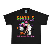 Black Ghouls just wanna have fun Urban Heavy Tee - NancyCooperArtShop