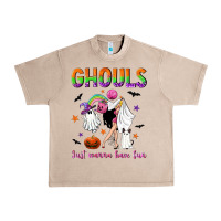 French Oak Ghouls just wanna have fun Urban Heavy Tee - NancyCooperArtShop