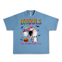 Pebble Blue Ghouls just wanna have fun Urban Heavy Tee - NancyCooperArtShop