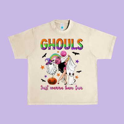 Ghouls Just Wanna Have Fun Urban Heavy Tee Designed By Nancycooperartshop