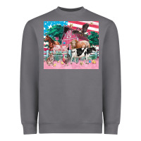 Storm American farm animals tumbler 4th of july Heavyweight Sweatshirt - FaDigitalArtStudio