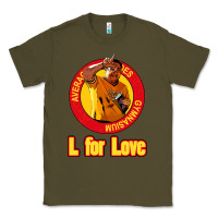 Army Green l for love Classic Tee - tuanDangUi