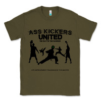 Army Green ass kickers united Classic Tee - tuanDangUi