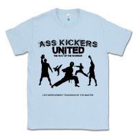 Dusty Blue ass kickers united Classic Tee - tuanDangUi