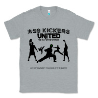 Heather Grey ass kickers united Classic Tee - tuanDangUi