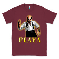 Burgundy les grossman  playa Classic Tee - tuanDangUi