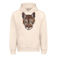 Sandshell florida panther  face Urban Hoodie - BarkalooDesign