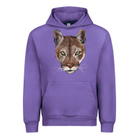 Tulip florida panther  face Urban Hoodie - BarkalooDesign