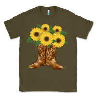 Army Green cowgirl boots Classic Tee - Bettercallsaul