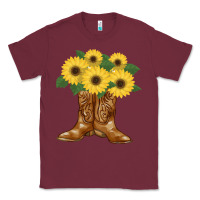 Burgundy cowgirl boots Classic Tee - Bettercallsaul