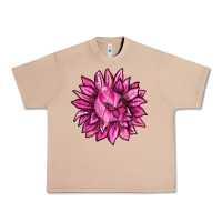 Burro Breast Cancer Sunflower Urban Heavy Tee - texasbilliewilder