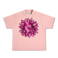 Salmon Breast Cancer Sunflower Urban Heavy Tee - texasbilliewilder