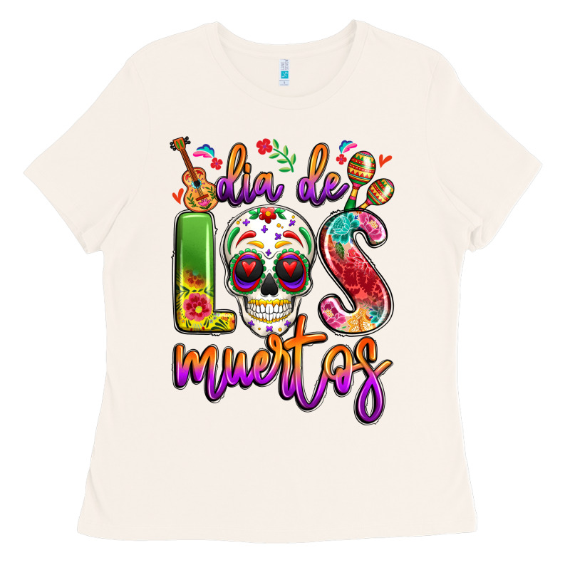 Dia De Los Muertos Ladies Tee by LillyAllenDesigns | Teevron