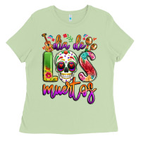 Matcha dia de los muertos Ladies Tee - LillyAllenDesigns