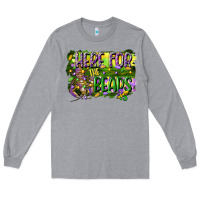 Heather Grey here for the beads Long Sleeve Tee - CowGirlArtShop