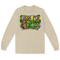 Mushroom here for the beads Long Sleeve Tee - CowGirlArtShop