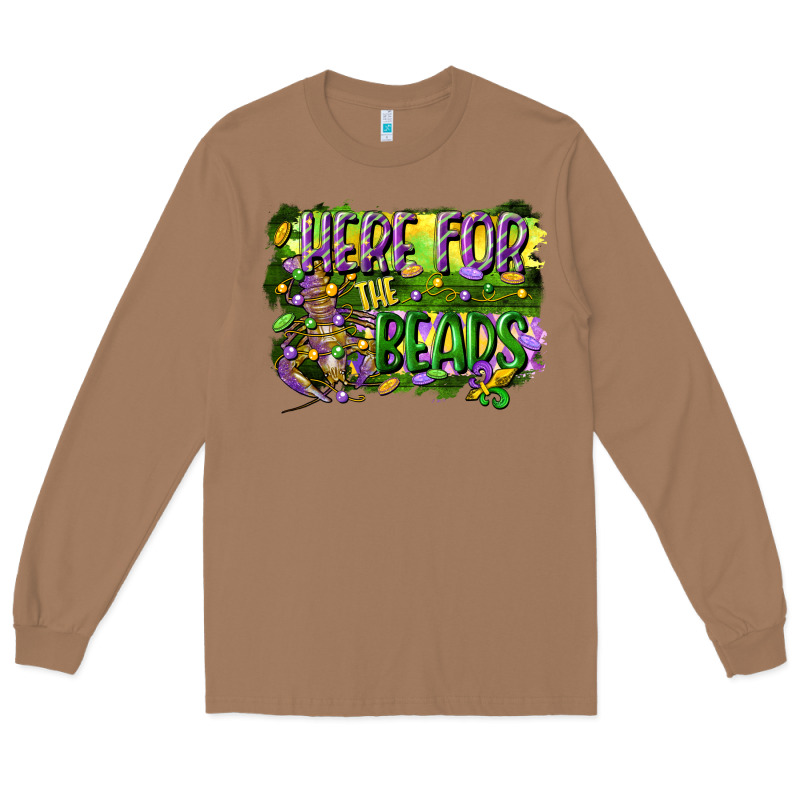 Here For The Beads Long Sleeve Tee by CowGirlArtShop | Teevron
