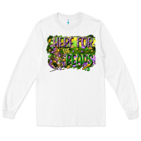 White here for the beads Long Sleeve Tee - CowGirlArtShop