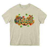 Mossy thankful pumpkins Heavy Core Tee - MaliasSmallBusiness