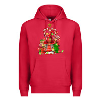 Cardinal christmas  gnomes Premium Hoodie - FaDigitalArtStudio