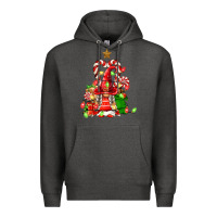 Charcoal Heather christmas  gnomes Premium Hoodie - FaDigitalArtStudio