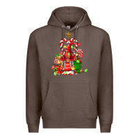 Coffee christmas  gnomes Premium Hoodie - FaDigitalArtStudio