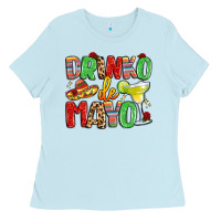 Baby Blue drinko de mayo Ladies Tee - LillyAllenDesigns