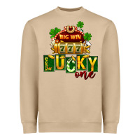 Mushroom St. Patrick's lucky one Heavyweight Sweatshirt - FaDigitalArtStudio