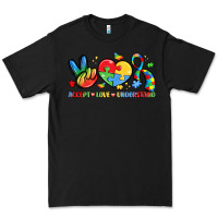 Black accept love understand Premium Tee - LillyAllenDesigns