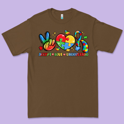 Accept Love Understand Premium Tee Designed By Lillyallendesigns