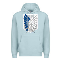 Blue Mist wings of liberty Premium Hoodie - tuanDangUi
