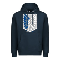 Navy wings of liberty Premium Hoodie - tuanDangUi