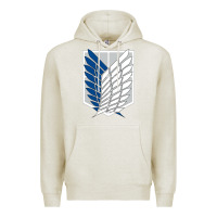 Oatmeal Heather wings of liberty Premium Hoodie - tuanDangUi