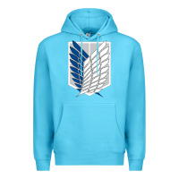 Ocean Blue wings of liberty Premium Hoodie - tuanDangUi